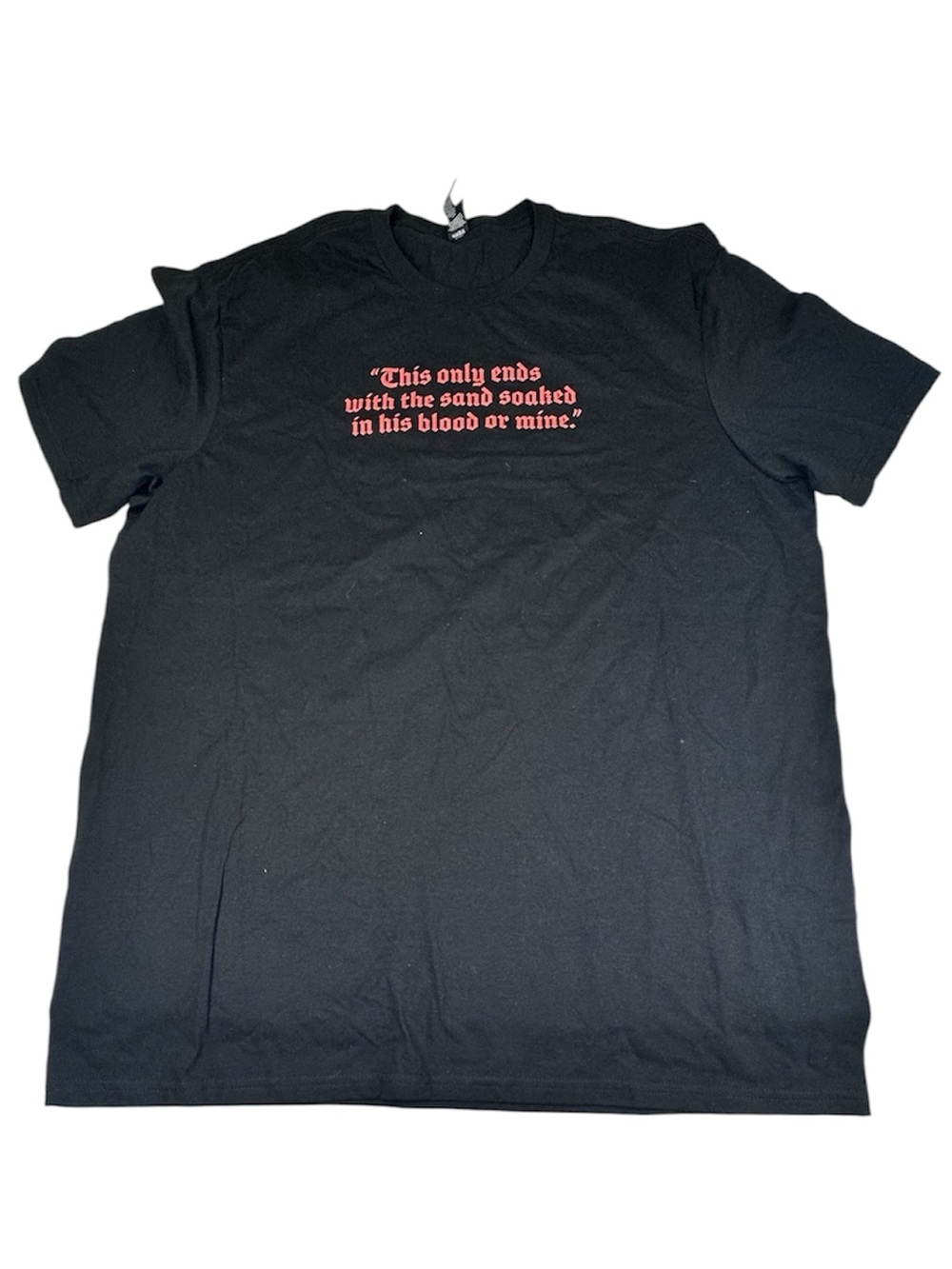 NWOT The Bluff Prime Original Amazon MGM Studios Movie Promo T-Shirt Black 2XL